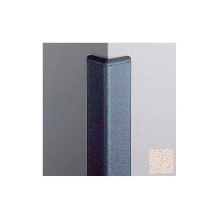 Pawling Surface Mounted Corner Guard 90Deg, 2'' Wings, 8'H W/ Caps, Beige Desert CG-20-8-385